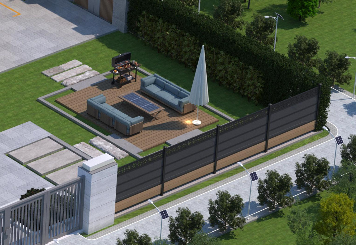 Solární plot